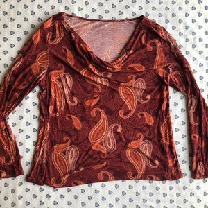 Apt 9 Paisley Long Sleeve